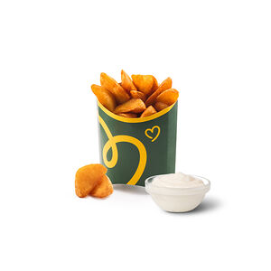 Картофель по-деревенски средний со сметаной