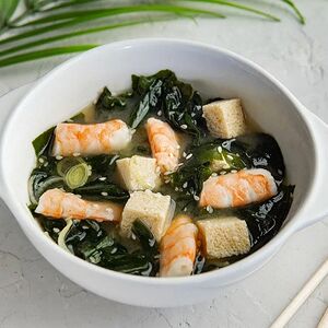 Мисо-суп с креветкой