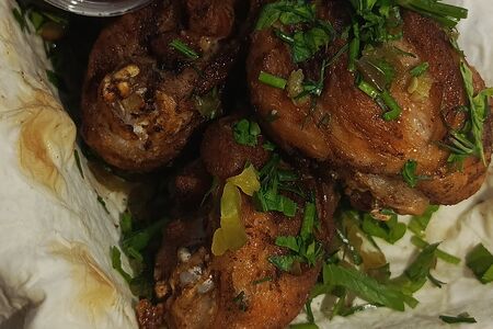 Жареная классическая голень