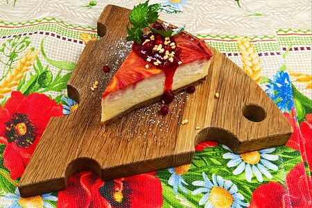 Чизкейк клубничный