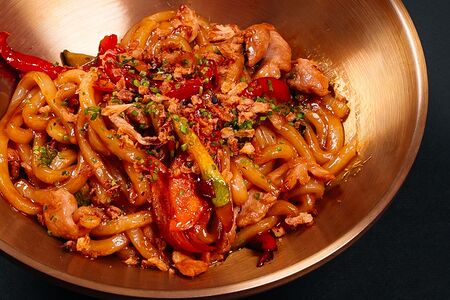 Вок с цыплёнком 