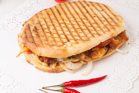 Гирос с курицей маленький