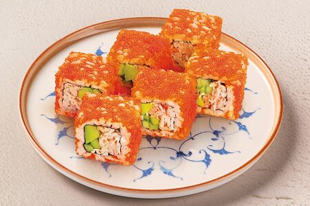 Ролл Калифорния с крабом