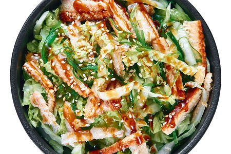 Салат с угрём