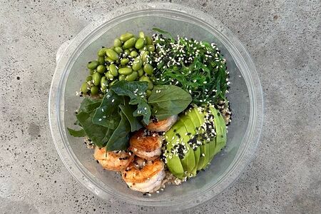 Боул с креветкой