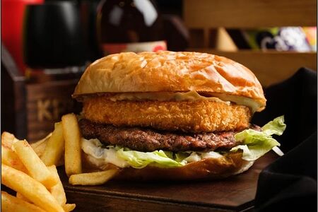 Крафт & Бургер с хрустящим сыром