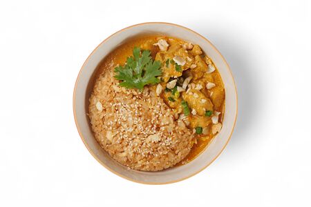 Карри с цыплёнком и рисом