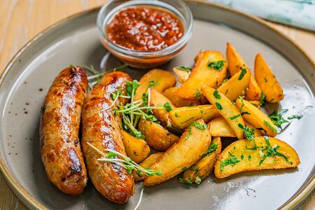 Свиные колбаски