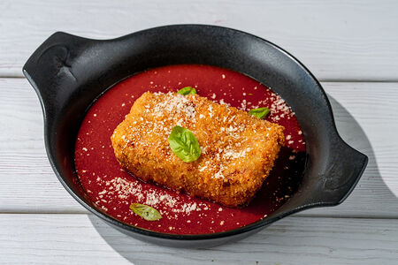 Лазанья мясная фрита