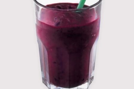 Смузи черная смородина-банан