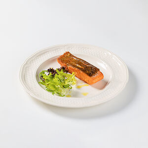 Стейк из лосося на гриле