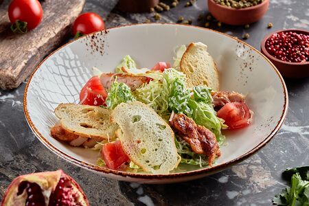 Цезарь с курицей