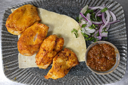 Куриное филе на мангале