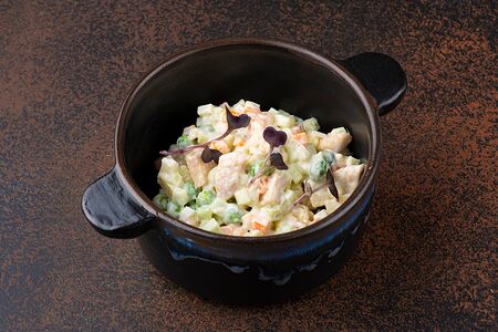 Оливье с курочкой