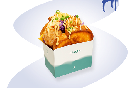 Egg drop с курицей терияки