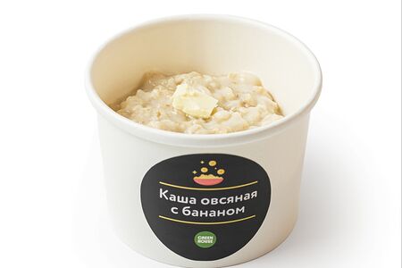 Каша овсяная с бананом