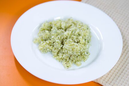 Ризотто с зеленью