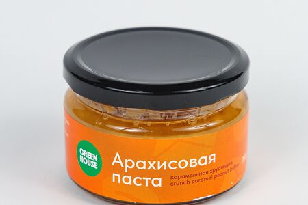 Арахисовая паста карамельная хрустящая