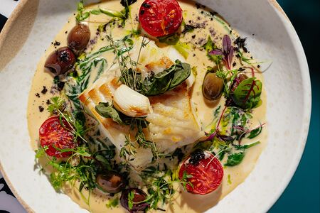 Треска в сливочном соусе