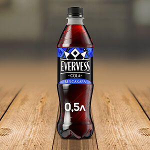 Эвервесс Кола без сахара 0,5 л