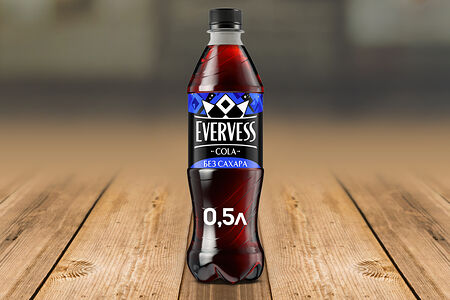 Эвервесс Кола без сахара 0,5 л