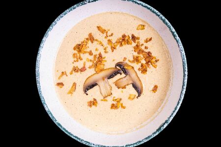 Крем-суп грибной