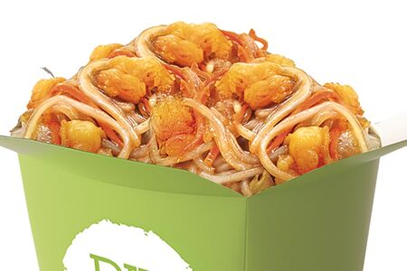 Фунчоза с креветками