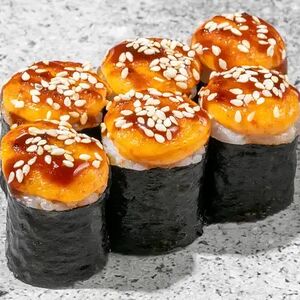 Запеченный мини ролл с крабом