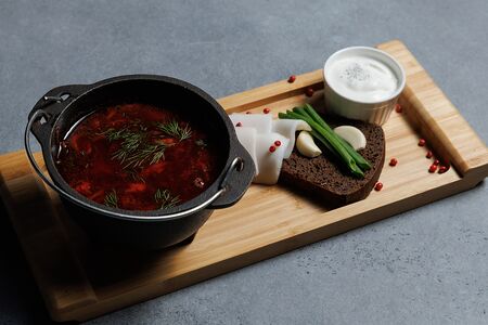 Борщ как у любимой бабушки