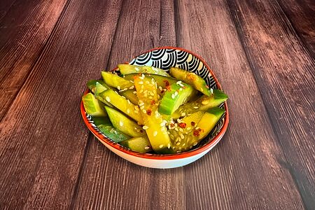 Закуска Огурцы битые