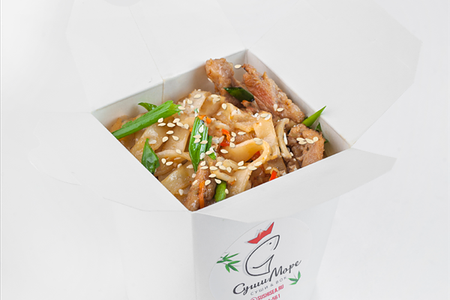 Вок №16 со свининой в кислосладком соусе