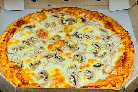 Курица с грибами