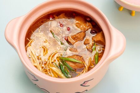 Рисовая лапша с курицей