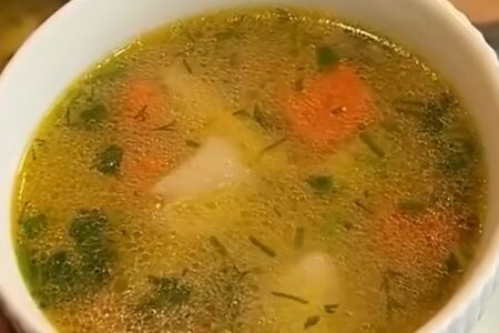 Суп куриный