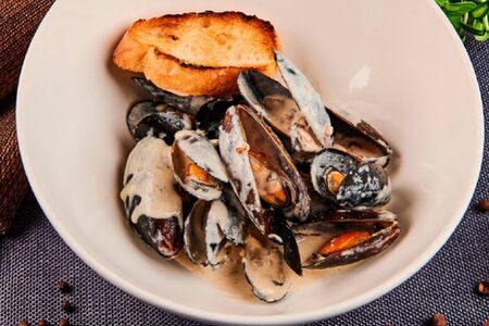 Голубые мидии