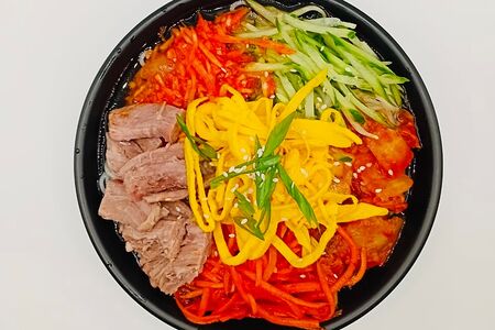 Лапша Куксу с говядиной