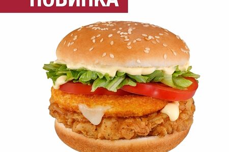 Бургер сырный с филе