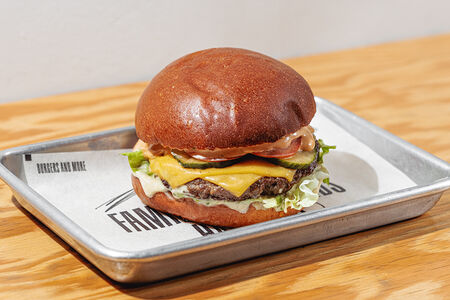 Трюфельный чизбургер