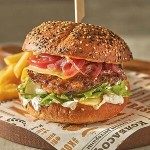 Бургер с ягненком