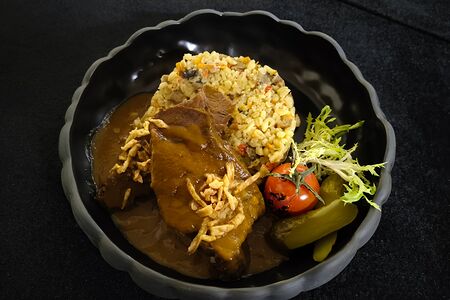 Томленые щечки