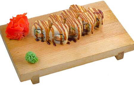 Горячий с лососем