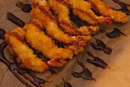 Креветки в Темпуре