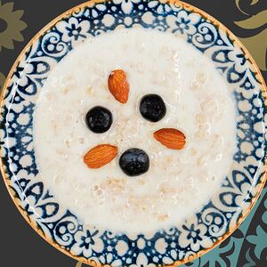 Овсяная каша с медом