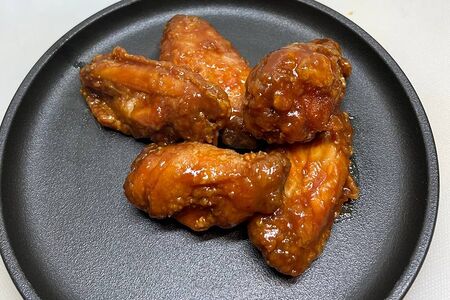 Куриные крылышки в соусе BBQ