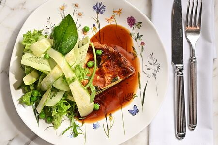 Киш с белым амуром