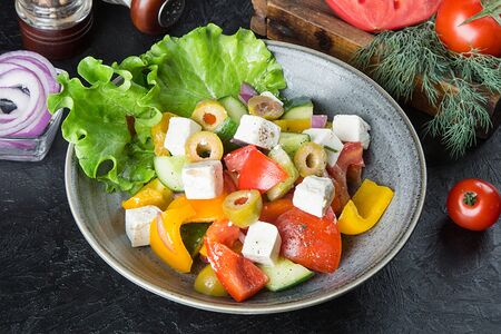 Греческий салат 