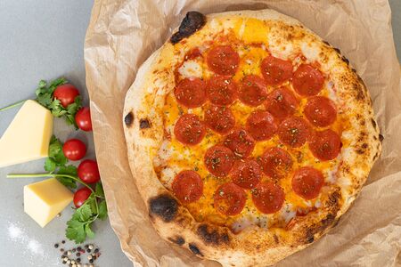 Пицца Чоризо-чеддер