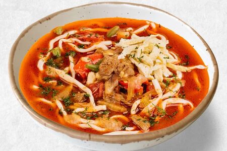 Лагман с бараниной 