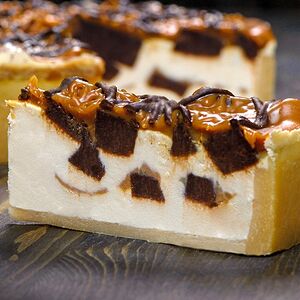 Чизкейк Брауни и Карамель