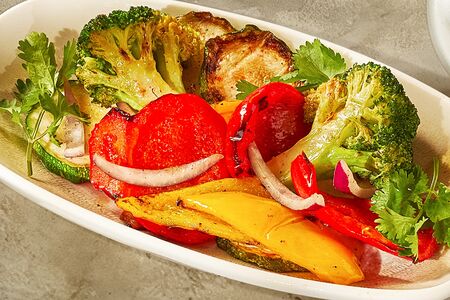 Овощи на мангале